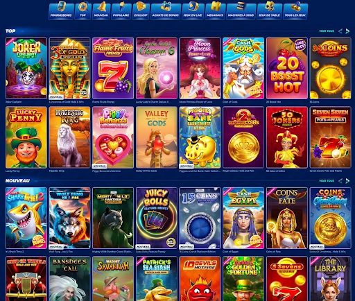 Jeux de casino BassBet – Meilleurs jeux et nouveautés Collection de jeux de casino BassBet avec une sélection de jeux populaires et nouveaux titres.